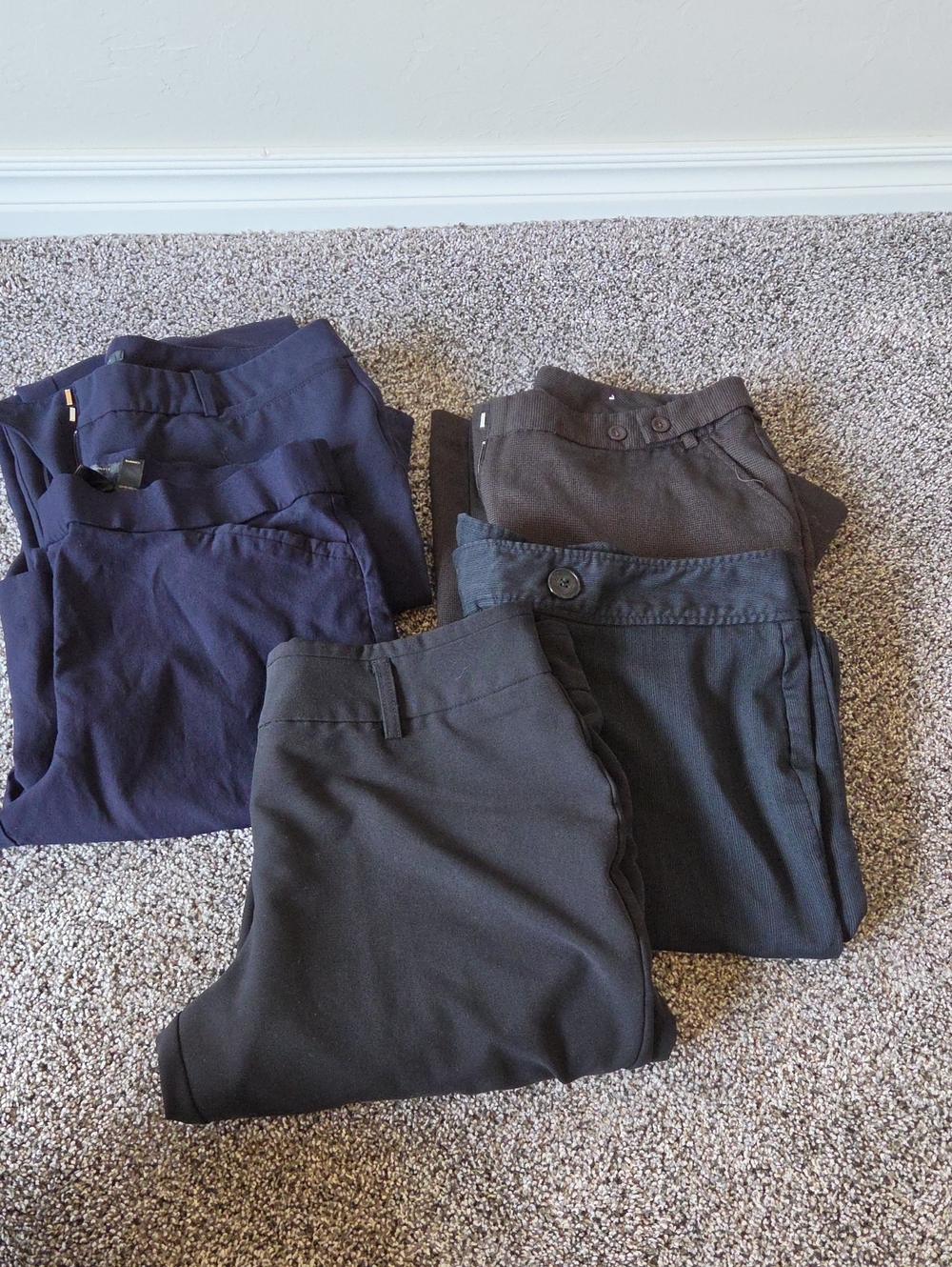 Worthington Womens Dress Pants Pack - 5 Pair